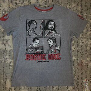 STAR WARS Rogue One Grey T-Shirt Size M